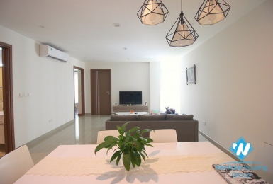 A furnished 3 bedroom apartment for rent in Ciputra L Building